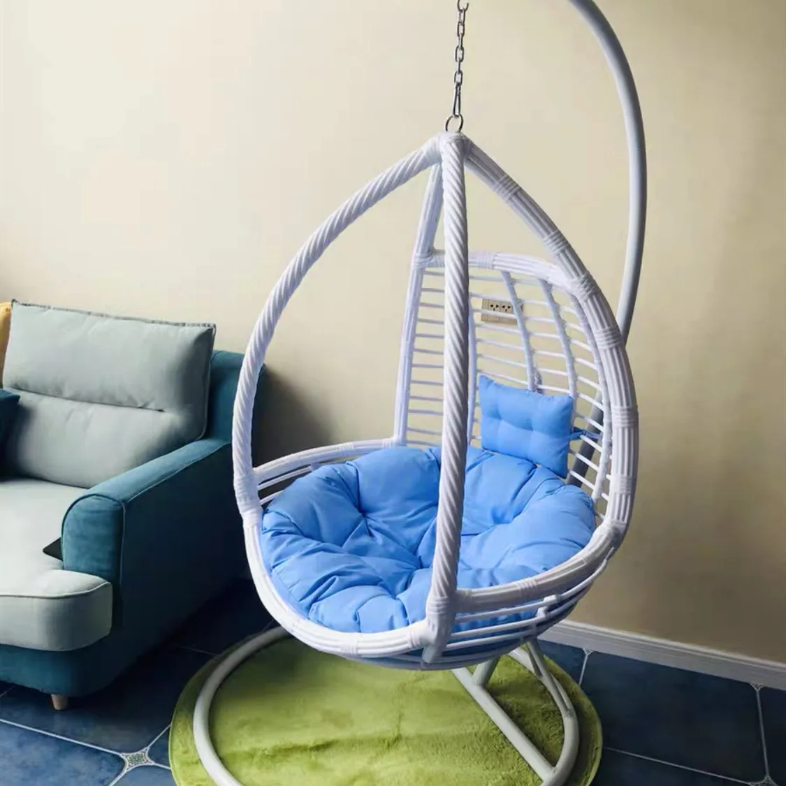 Spider Plant Hanging - Fauteuil suspendu en rotin, fauteuil berceau