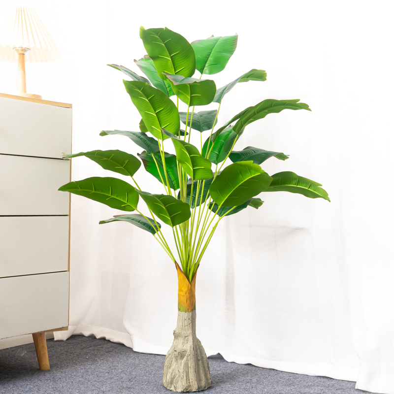 Bananier artificiel de 100cm,  - Dracaena Marginata avis et prix