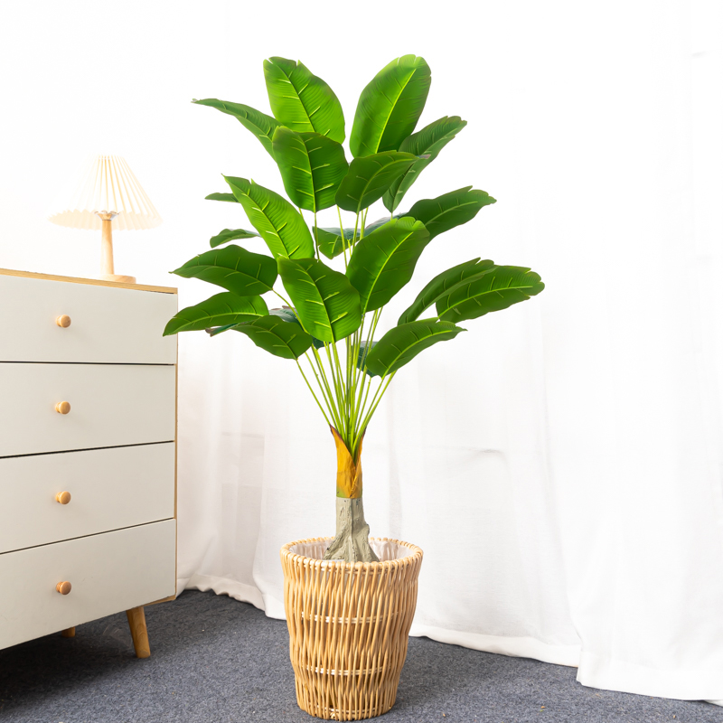 Bananier artificiel de 100cm,  - Dracaena Marginata avis et prix