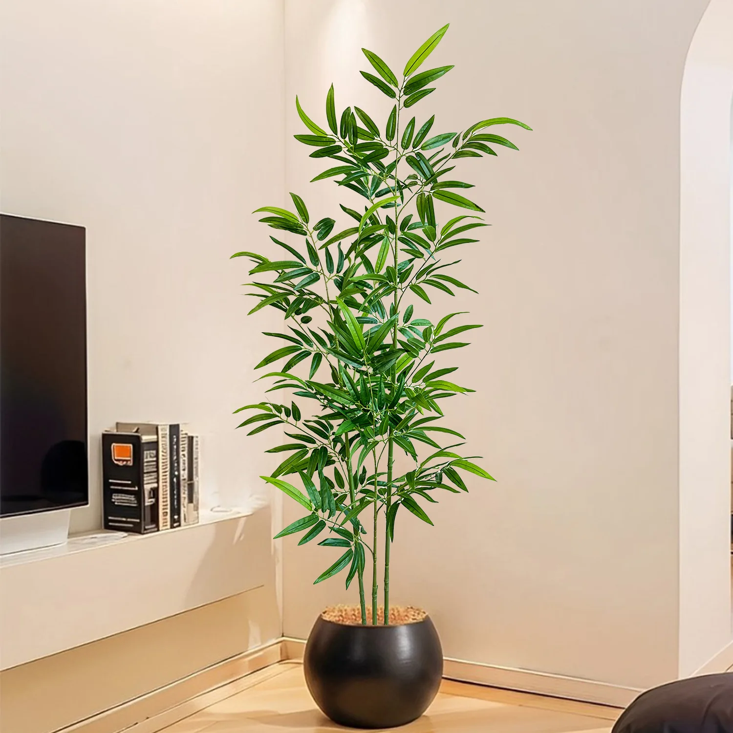 Bambou artificiel vert, indémo - Dracaena Marginata avis et prix