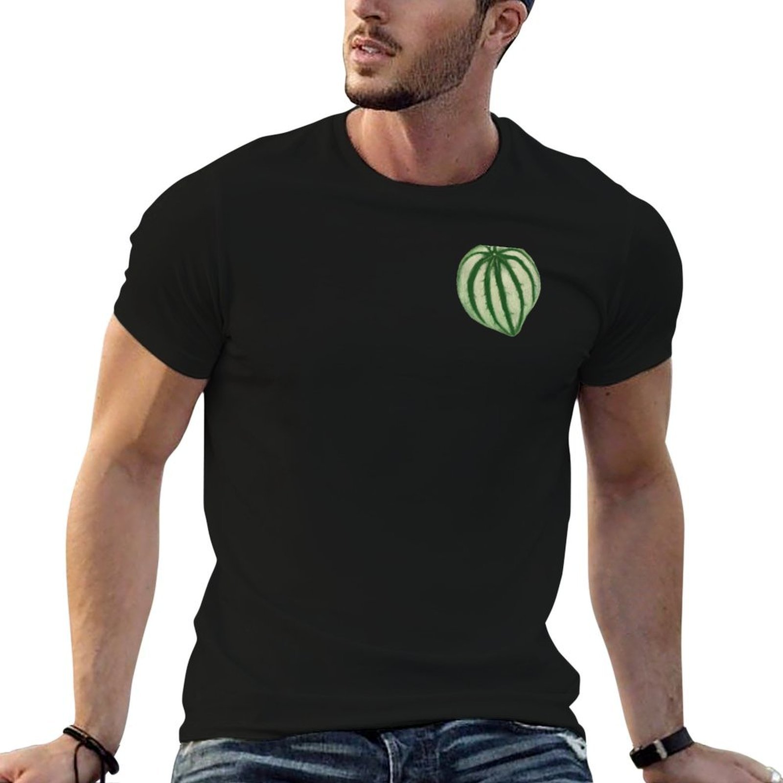 T-shirt à imprimé animalier av - Peperomia Watermelon avis et prix