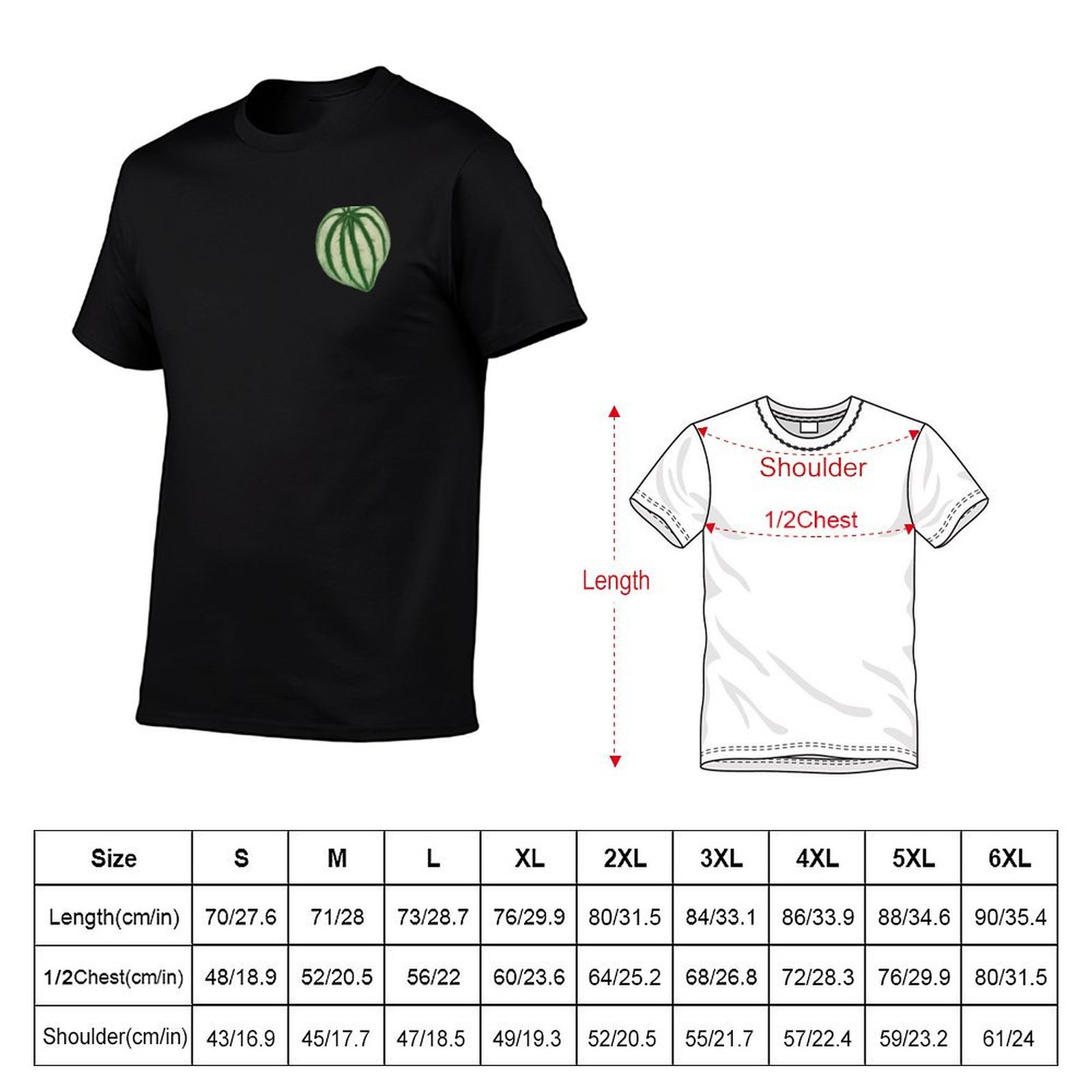 T-shirt à imprimé animalier av - Peperomia Watermelon avis et prix